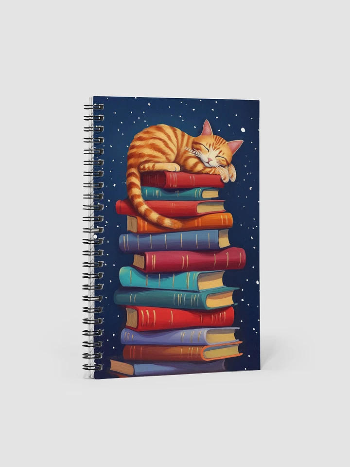 Things I Love - Cats & Books Spiral Notebook product image (1)