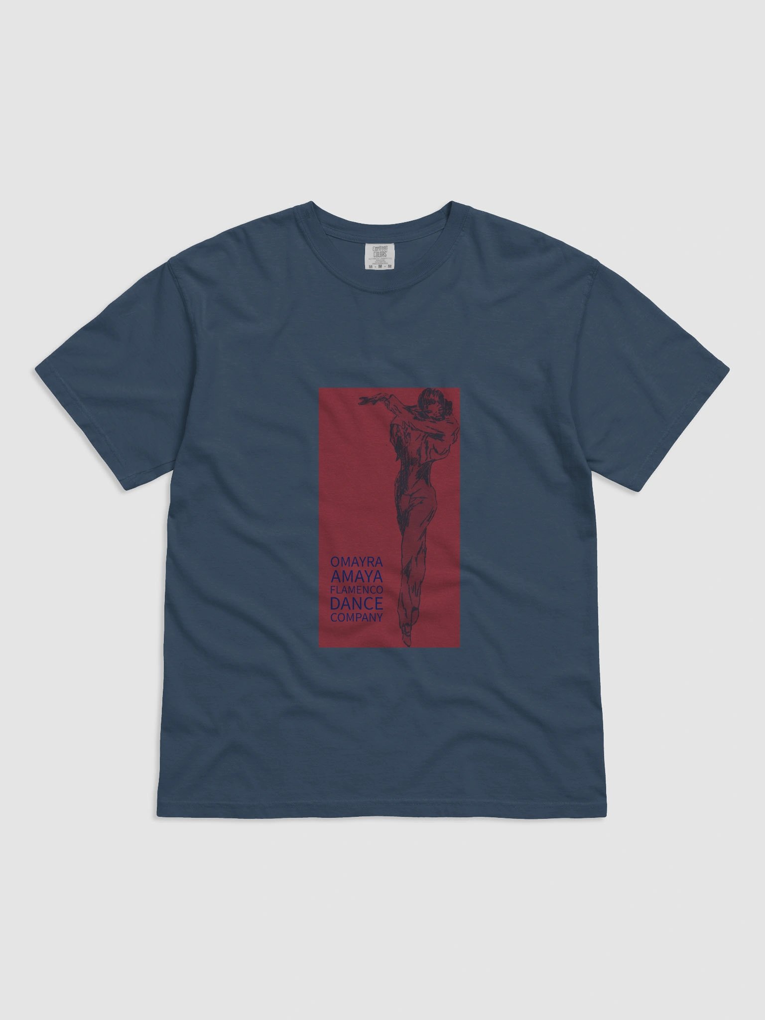 "Carmen" Men T-shirt Red / black product image (7)