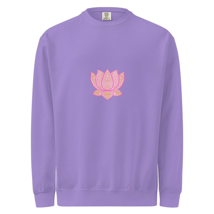 Lotus Eye Symmetry Unisex Sweatshirt product image (1)