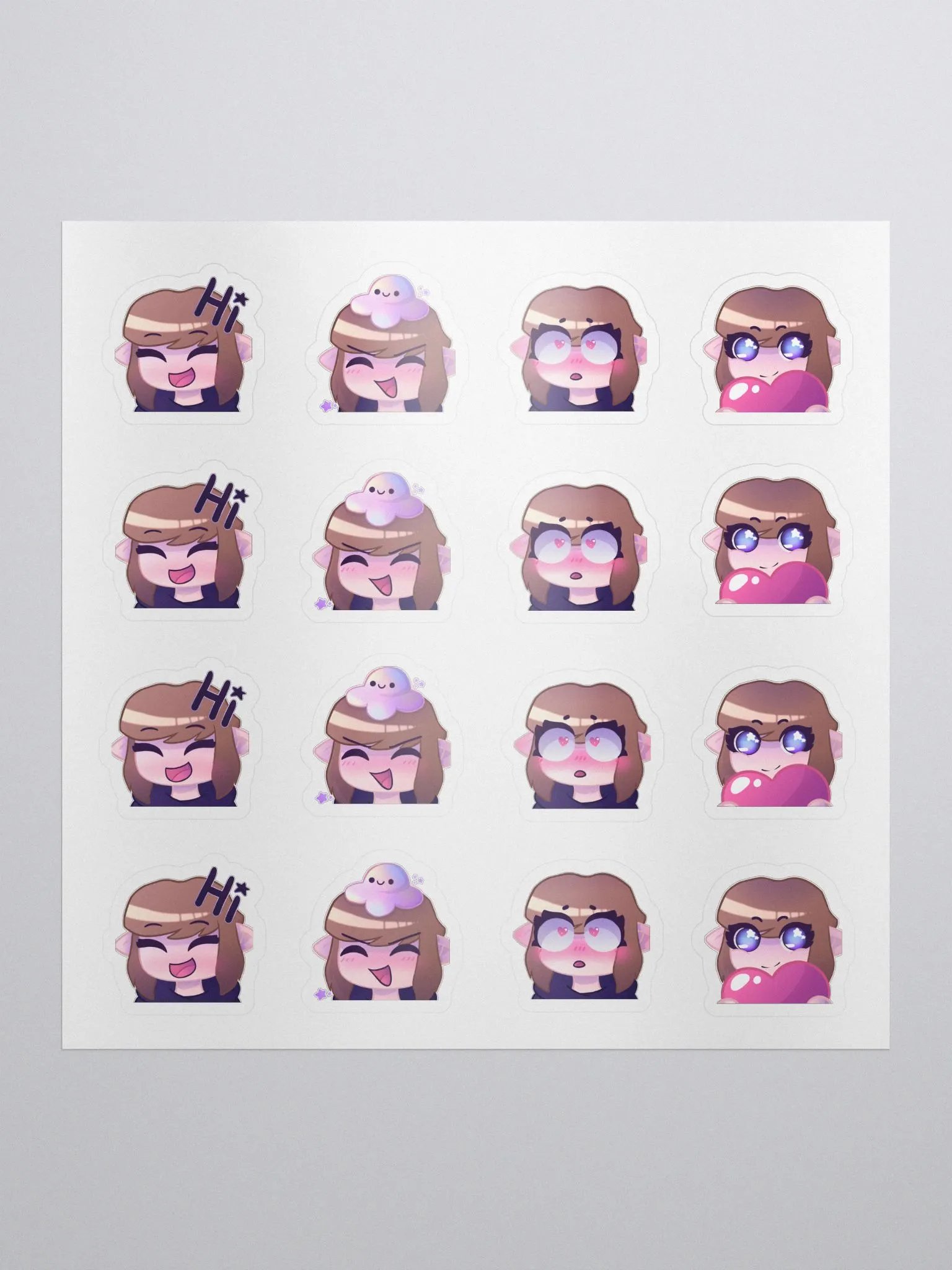 Emote sticker set 1 product image (1)