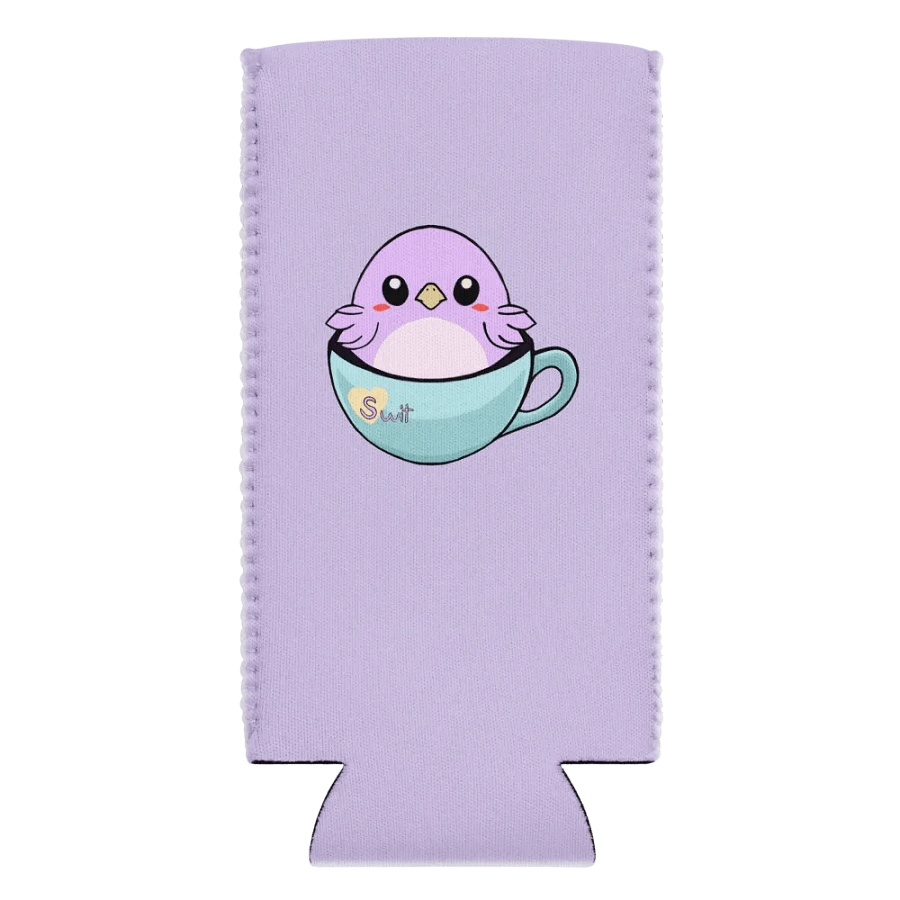 Swit Finch Logo | Coozie Can Cooler (Slim) product image (2)