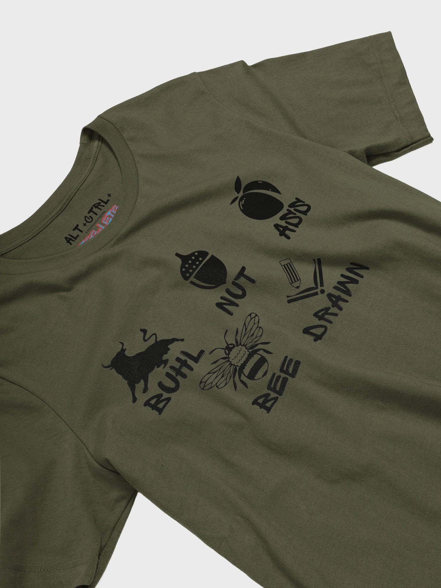 BUHL BEE DRAWN Women's Tee Blk product image (29)