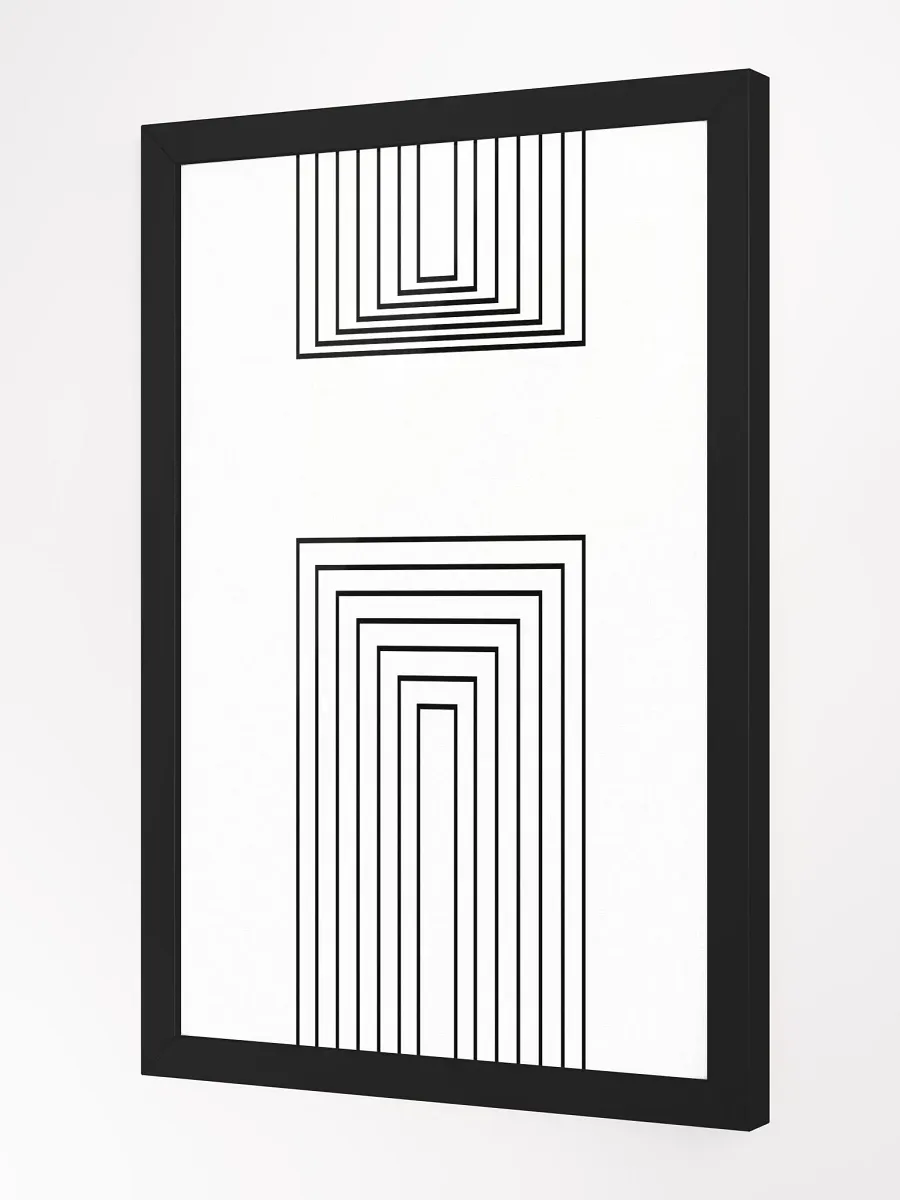 Concentric Elegance Framed Poster product image (10)