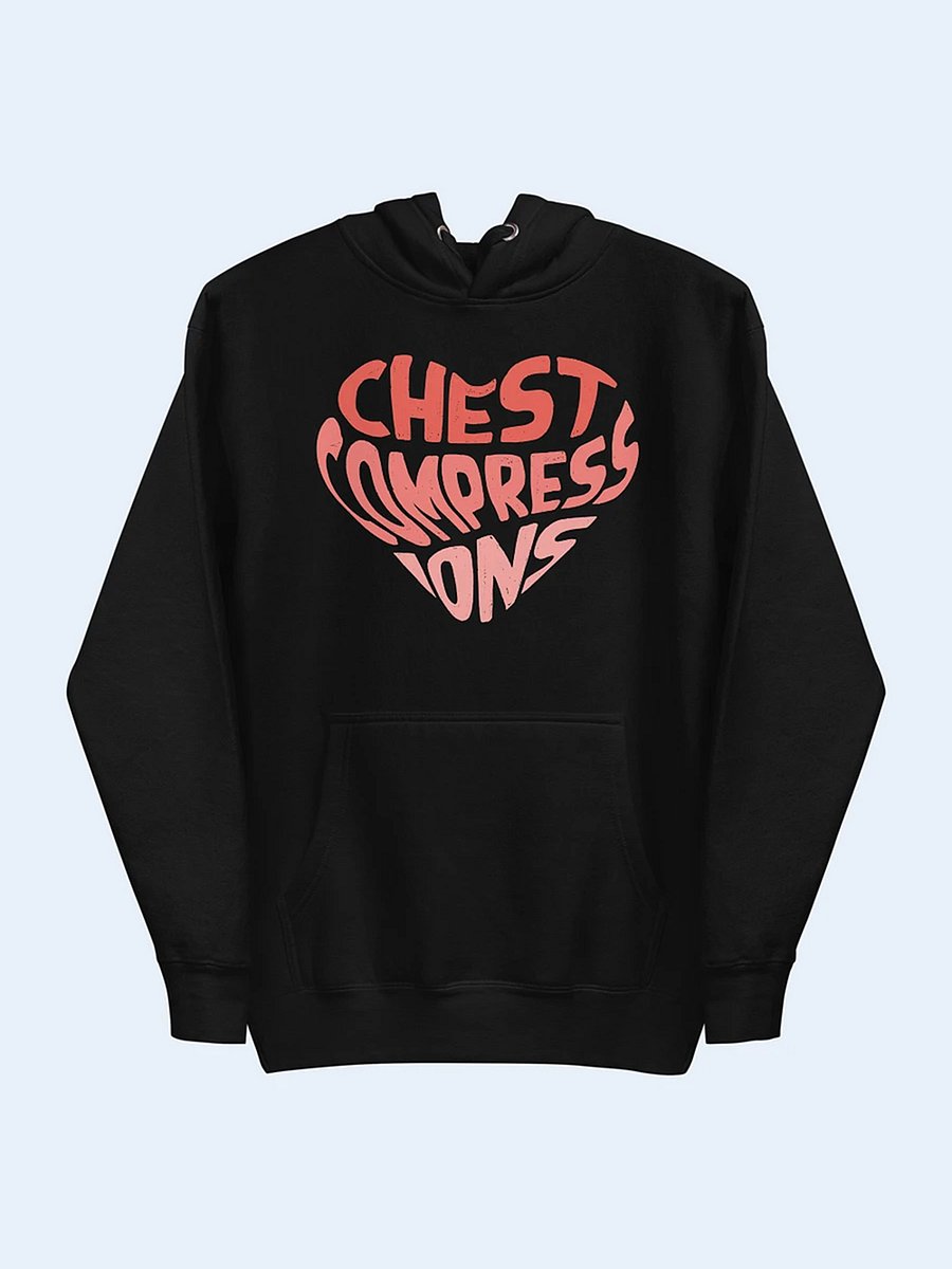 Chest Compressions Heart Hoodie product image (2)