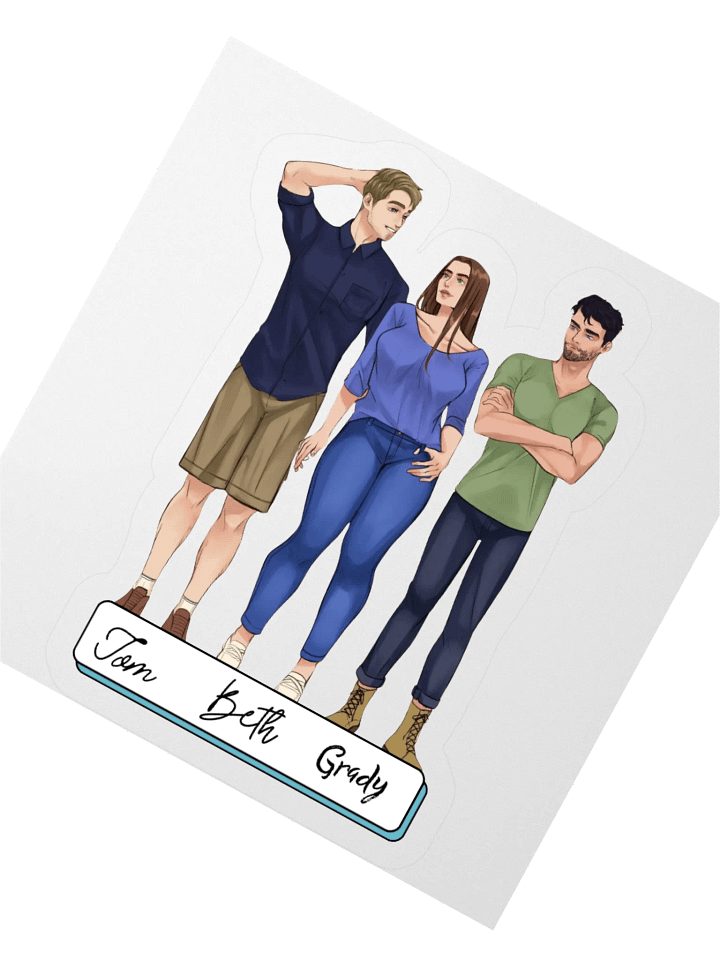 The BtB Trio Die Cut Sticker product image (5)