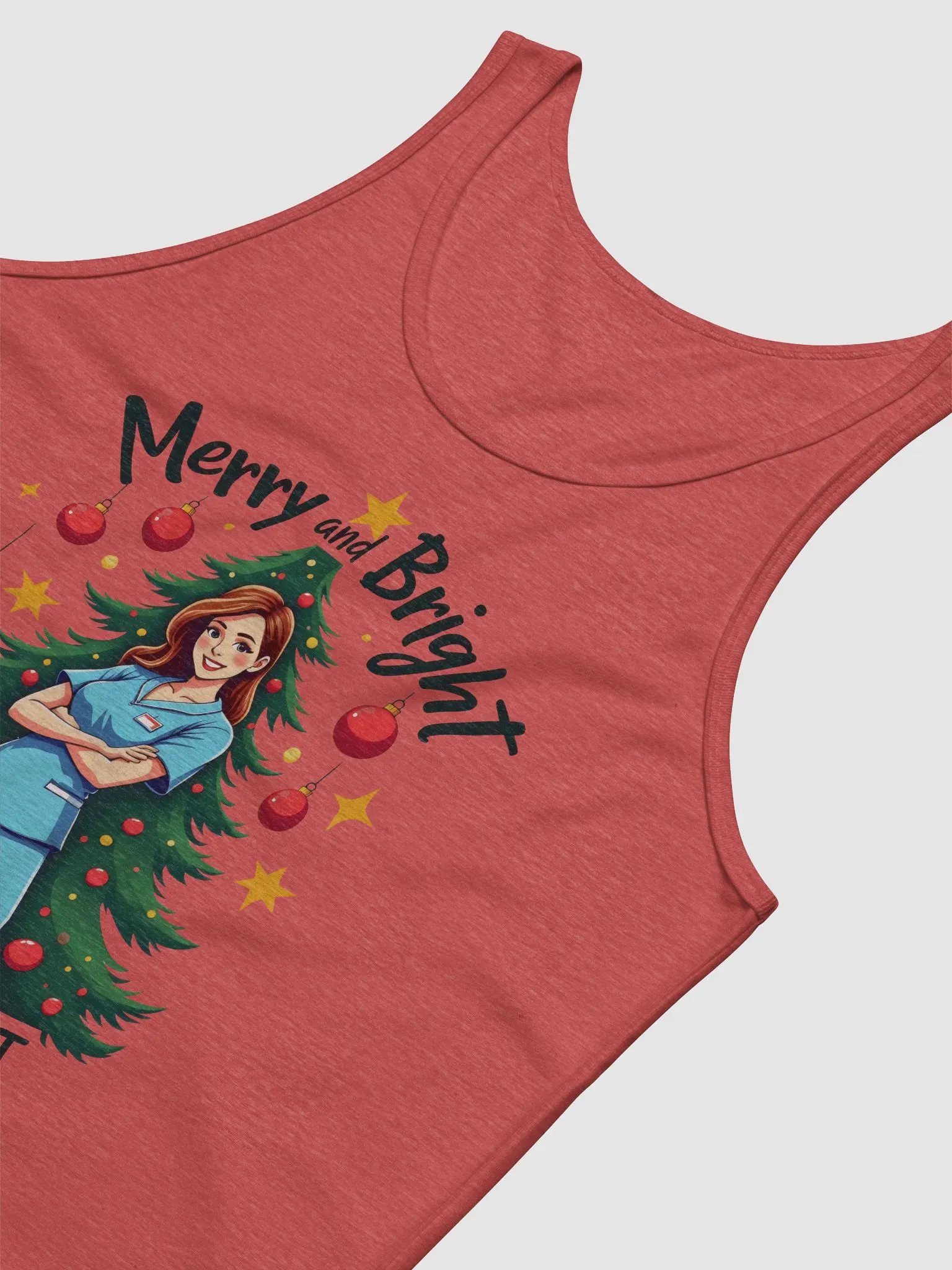Festive Scrubs Christmas Tank product image (29)