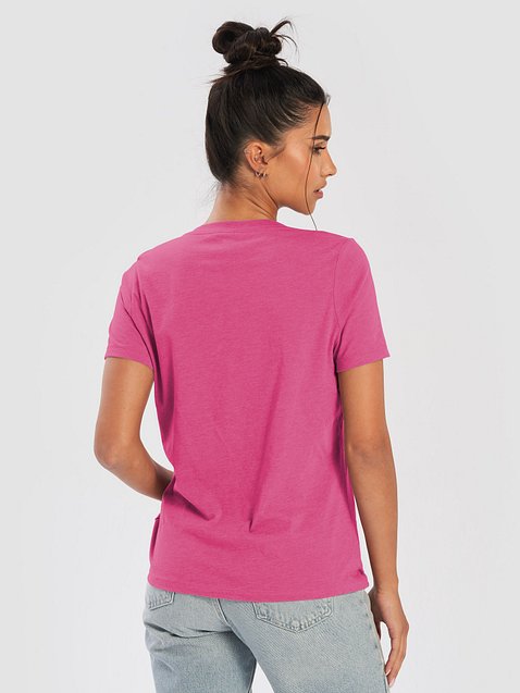 Photo showing Bella+Canvas Women's Relaxed V-Neck T-Shirt 
