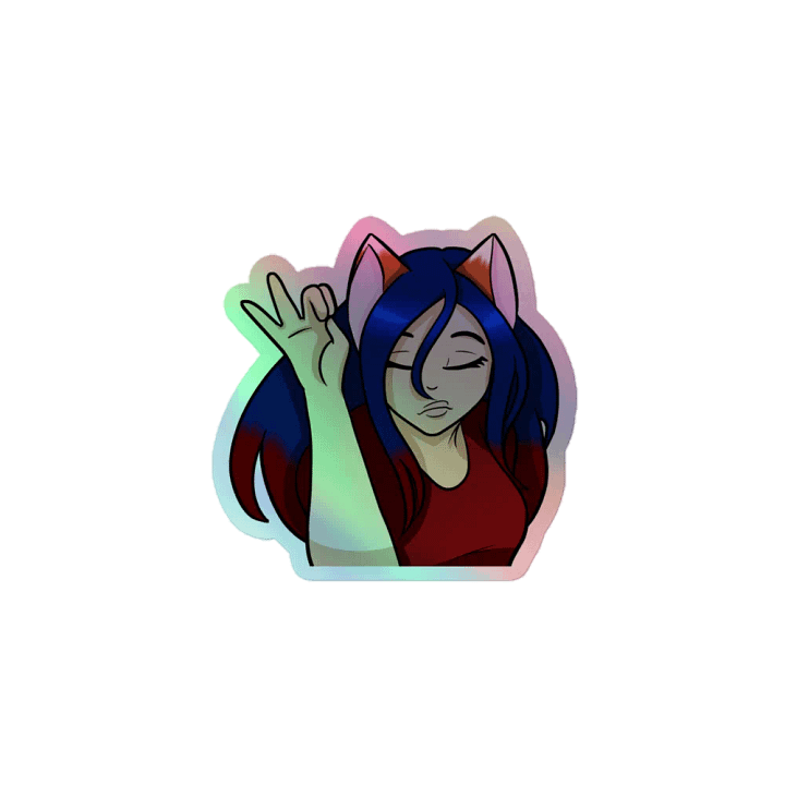 Raika - Get Salty Holographic Sticker product image (1)