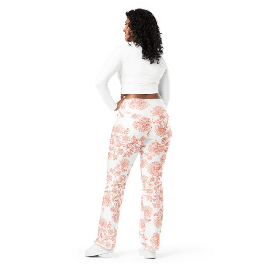 Flower pattern Flare Pants product image (10)