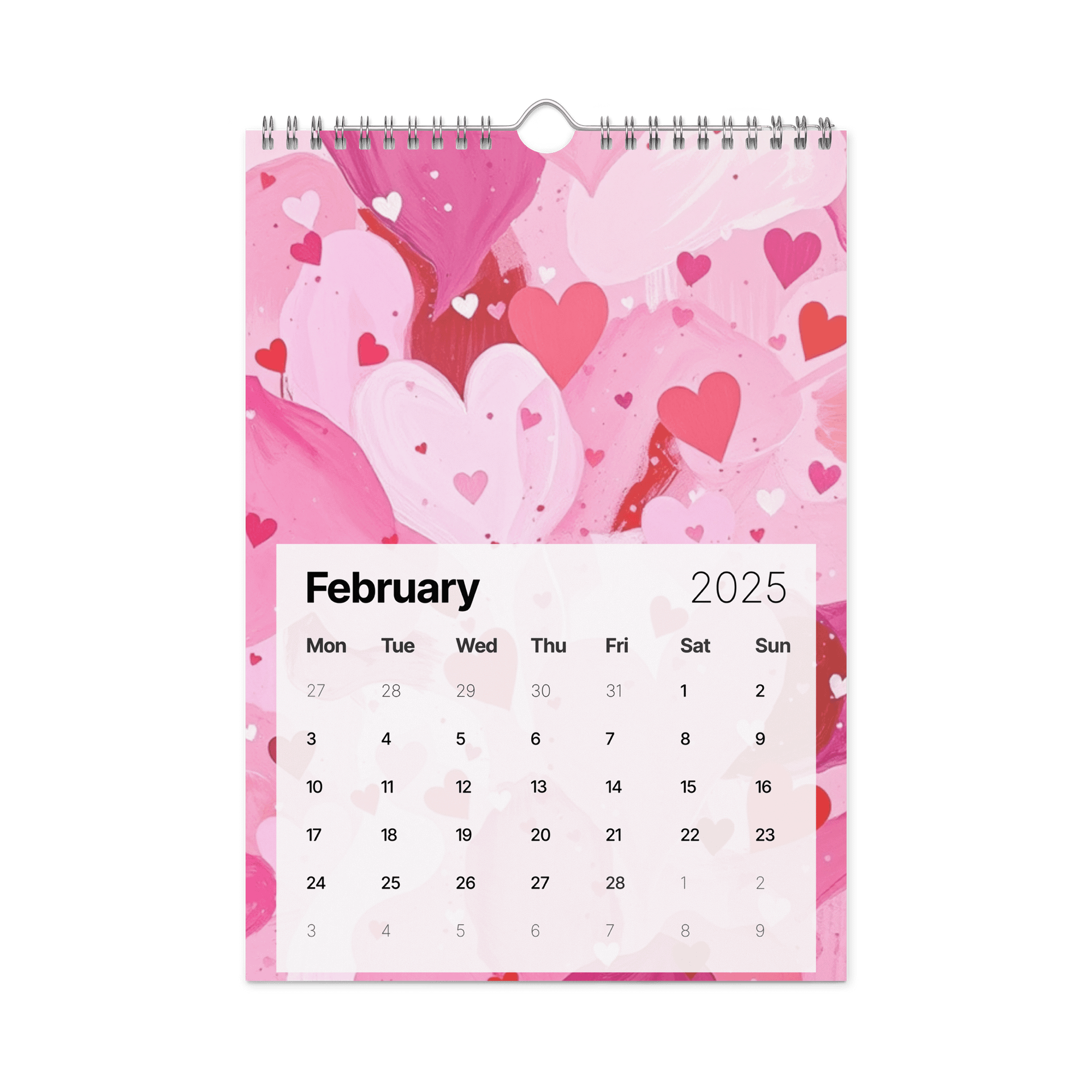ART ABSTRACT WALL CALENDAR 2026 product image (5)