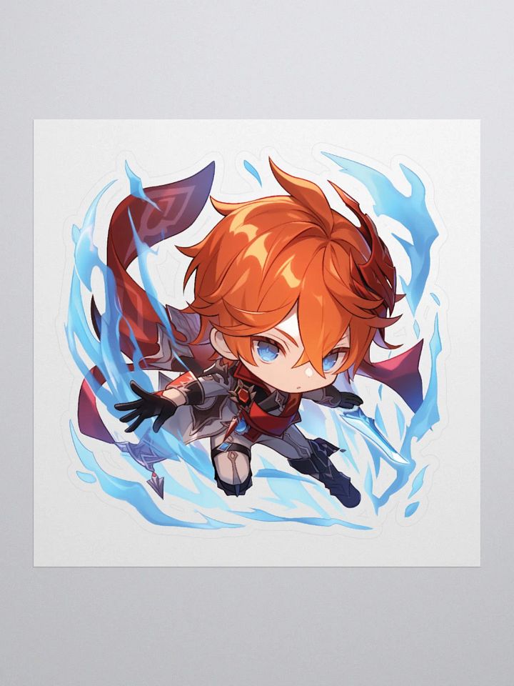 Childe Genshin Impact Vinyl Sticker product image (1)