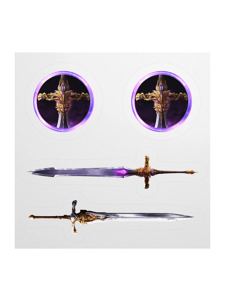 Hazeblade Vinyl Sticker Set product image (1)