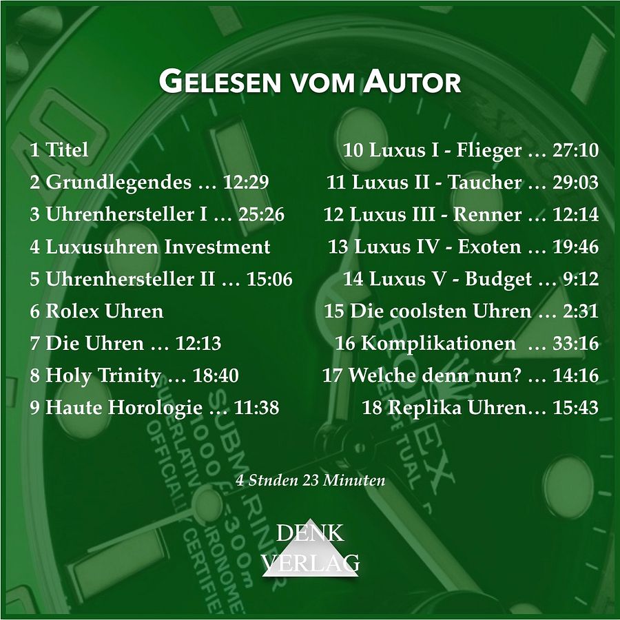 Copy of Luxusuhren - Hörbuch CD product image (2)
