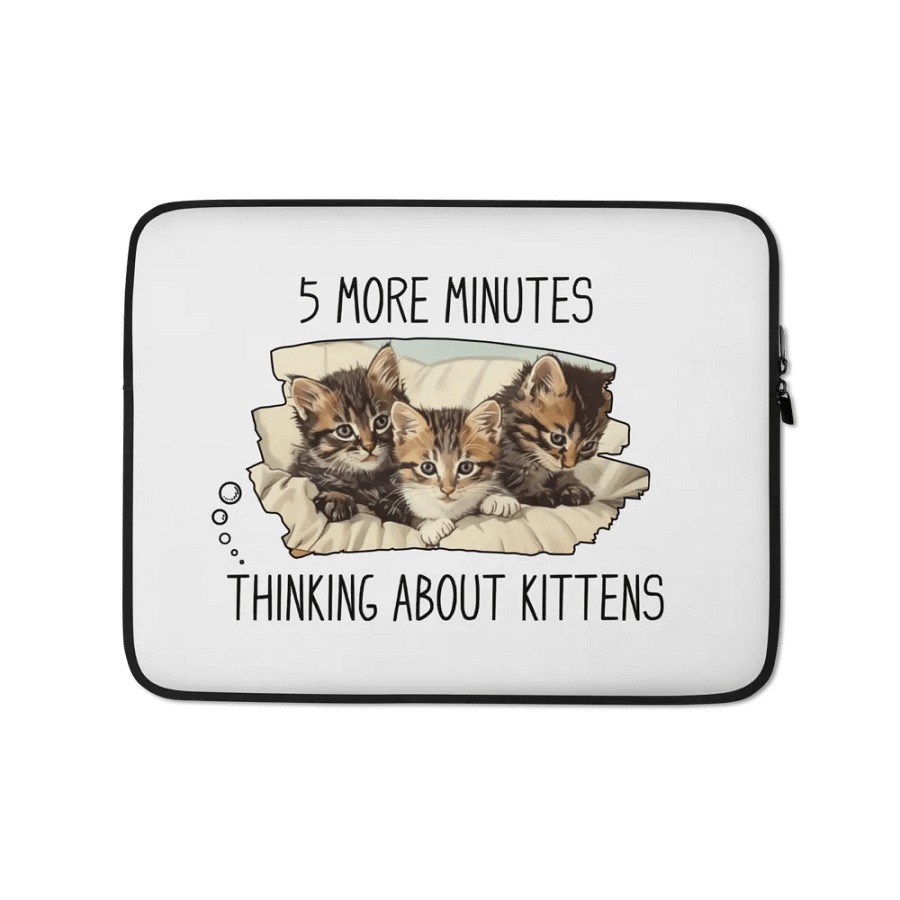 Funny Kittens Laptop Sleeve product image (1)