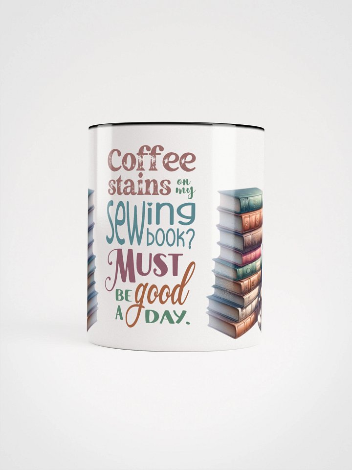 Whimsical Sewing Book Lover's Mug product image (2)