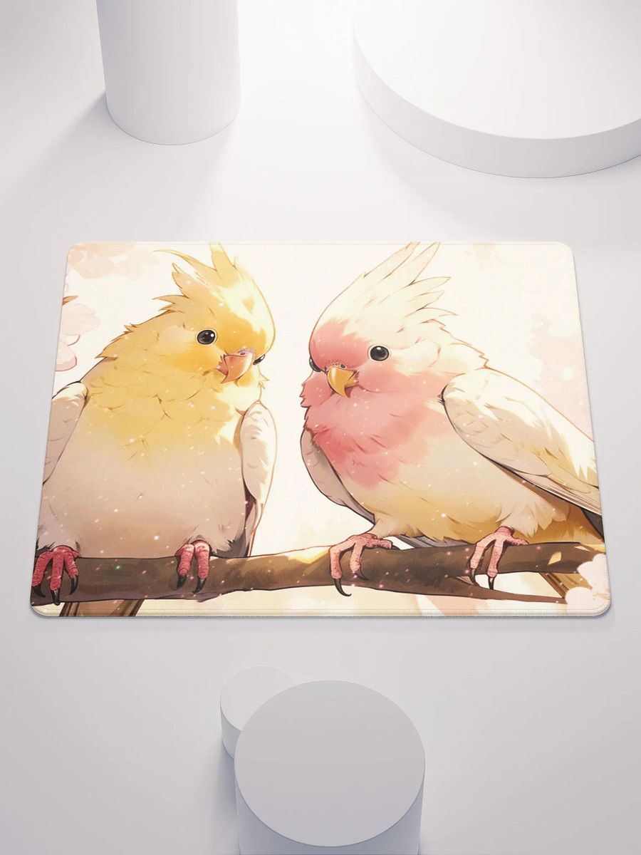Tapis de souris Cherry Blossom Cockatiel product image (1)