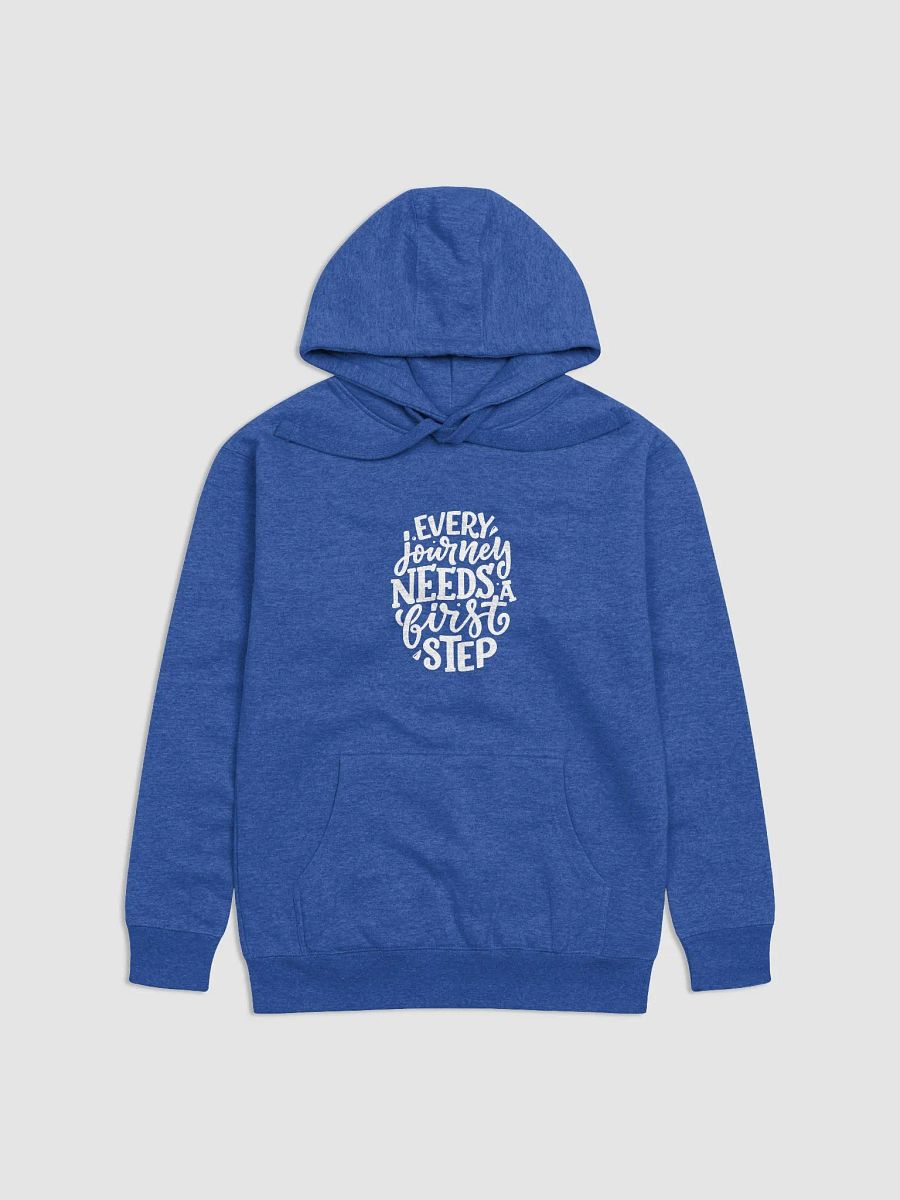 Every Journey Needs a First Step Hoodie - Blue product image (1)