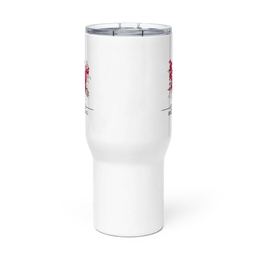 Bride Squad 001 Pink Bouquet Floral Elegance Travel Mug product image (2)