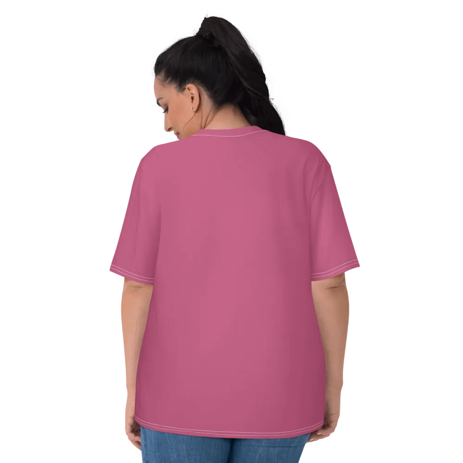 Plain Muted Blush Pink True Summer Women's Crewneck Polyester Heavyweight Premium T-Shirt by Treasure Pie product image (7)