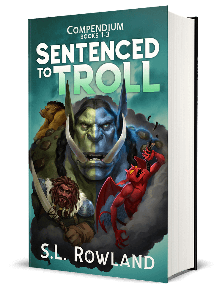 Sentenced to Troll Compendium: Books 1-3 Signed Paperback product image (1)