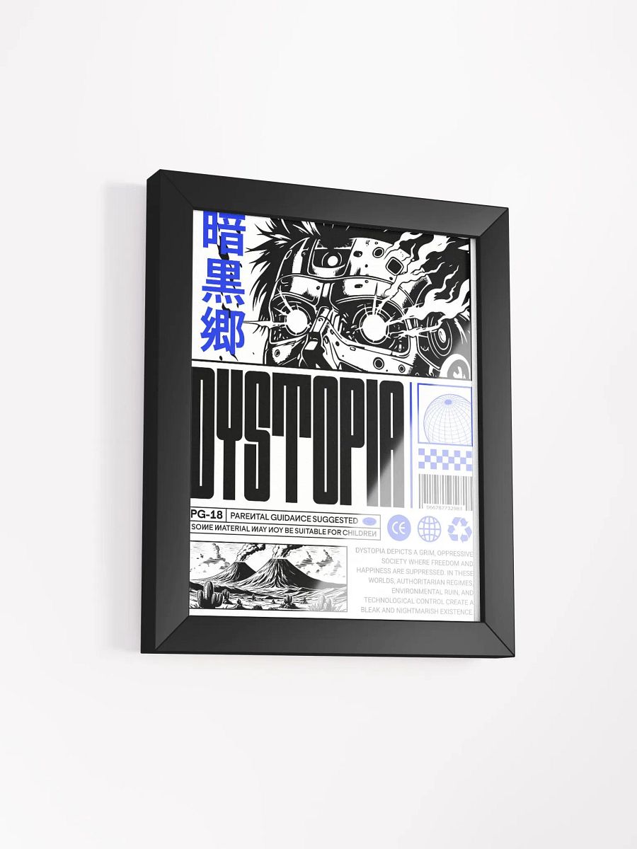 Framed Dystopia Cyborg Poster product image (2)