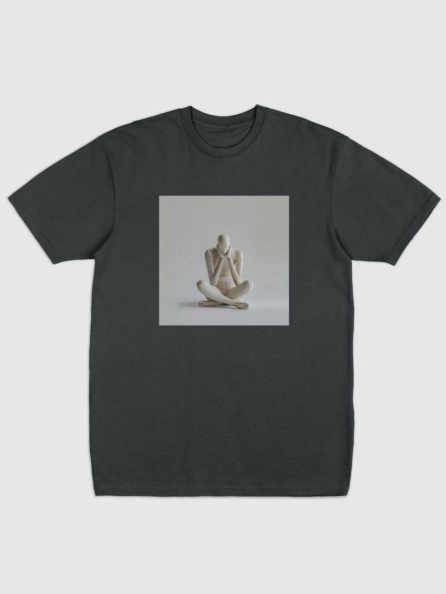 Cotton Heritage Men's Premium Heavyweight Tee--Think of the wooden man product image (1)