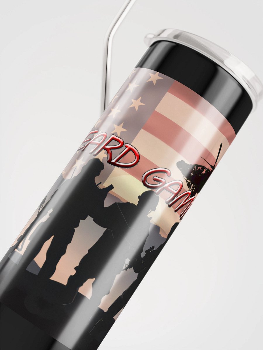 Red Beard Gaming Patriotic Steel Soldier Tumbler product image (4)