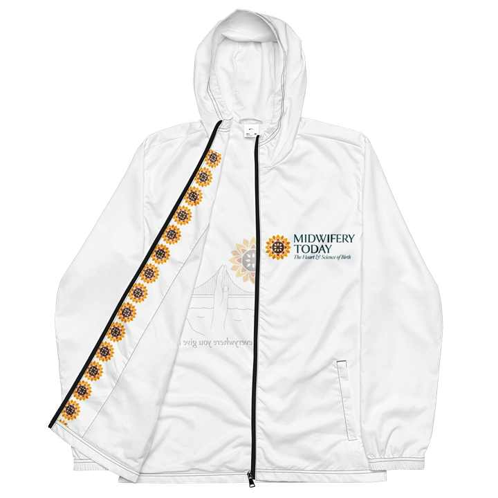 Midwives Support you Everywhere You Give Birth Windbreaker product image (2)