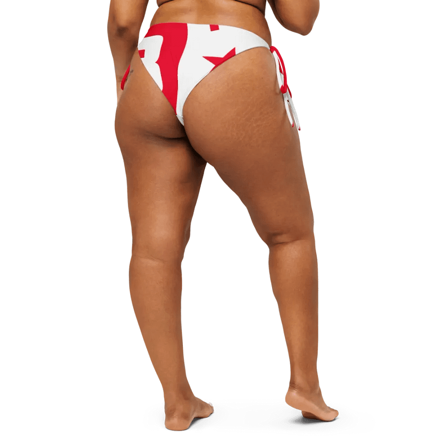 IFBNewsfeed.Org's All-Over Print Recycled String Bikini Bottom product image (7)