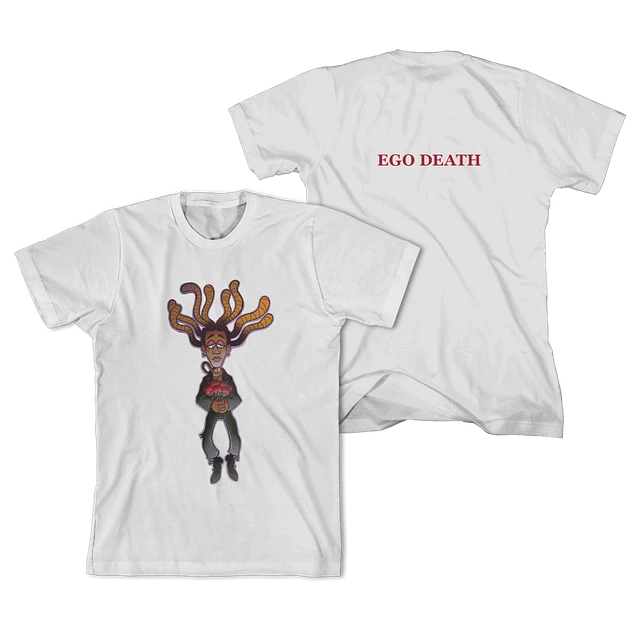 Ego Death White T-shirt product image (1)