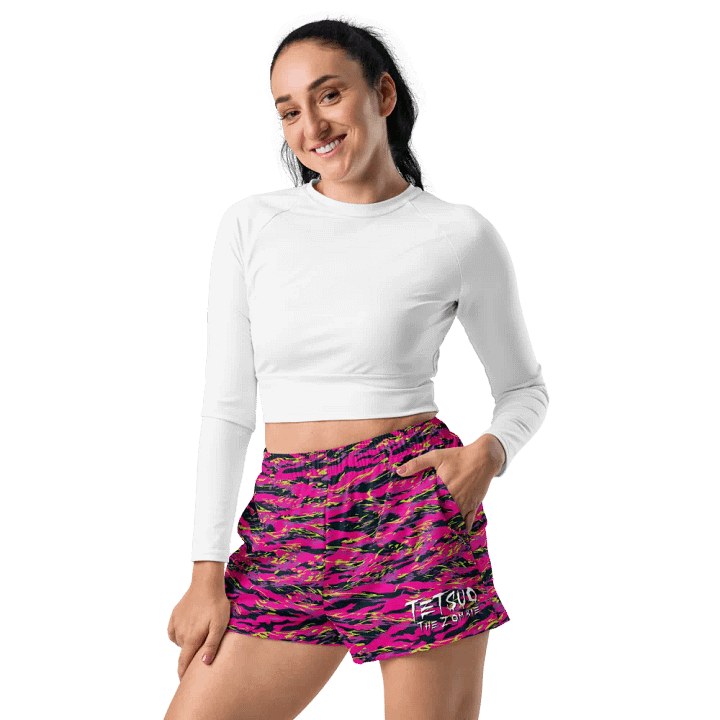 Pink Camo Gym Shorts product image (1)