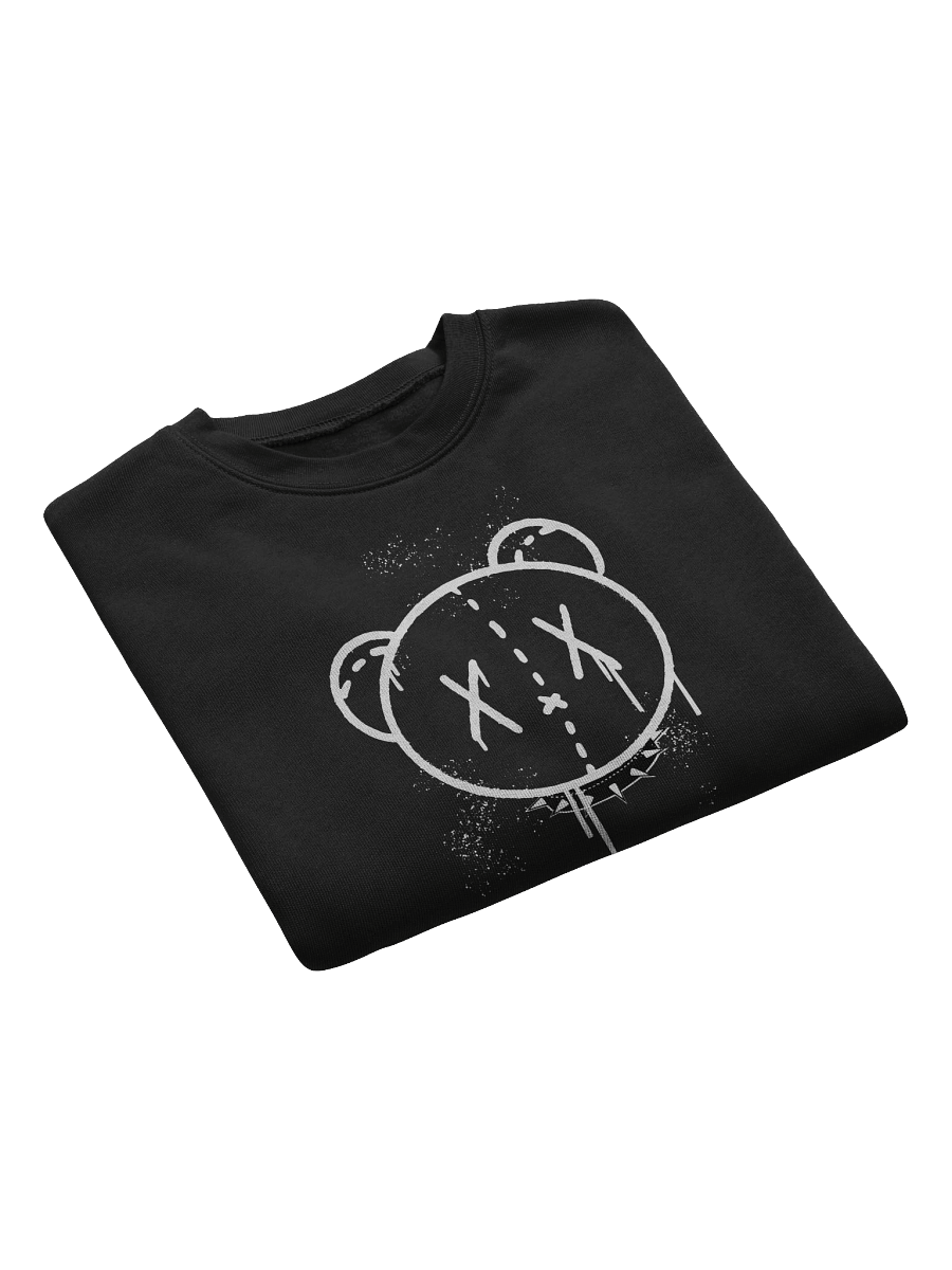 Graffiti Bear Long Sleeve Crop Sweater product image (7)