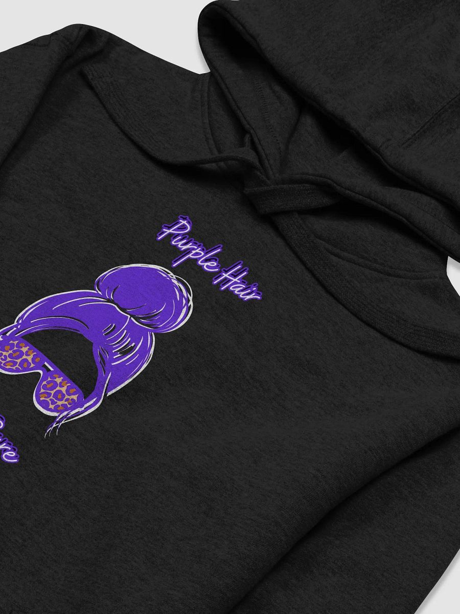 Purple Hair Don't Care Unisex Hoodie product image (3)