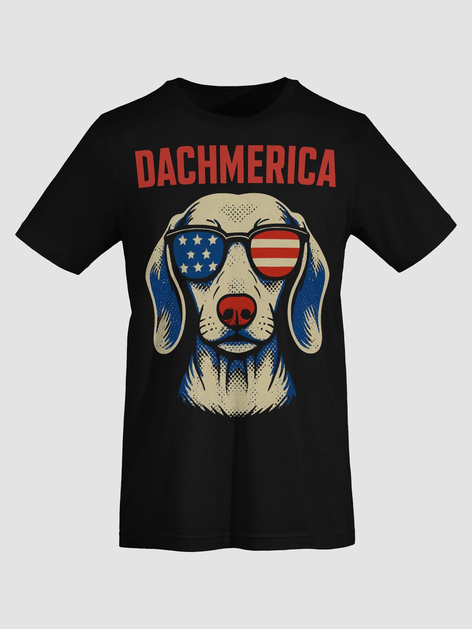 Dachmerica Patriotic Dachshund T-Shirt | Funny Dog Lover Tee product image (7)