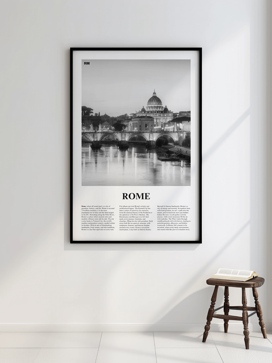 Rome 04 Newspaper Poster product image (2)