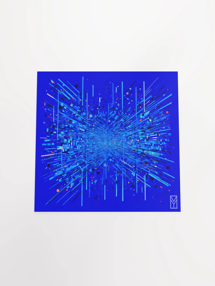 Poster Global Blue Screen: Abstract Interpretation product image (4)
