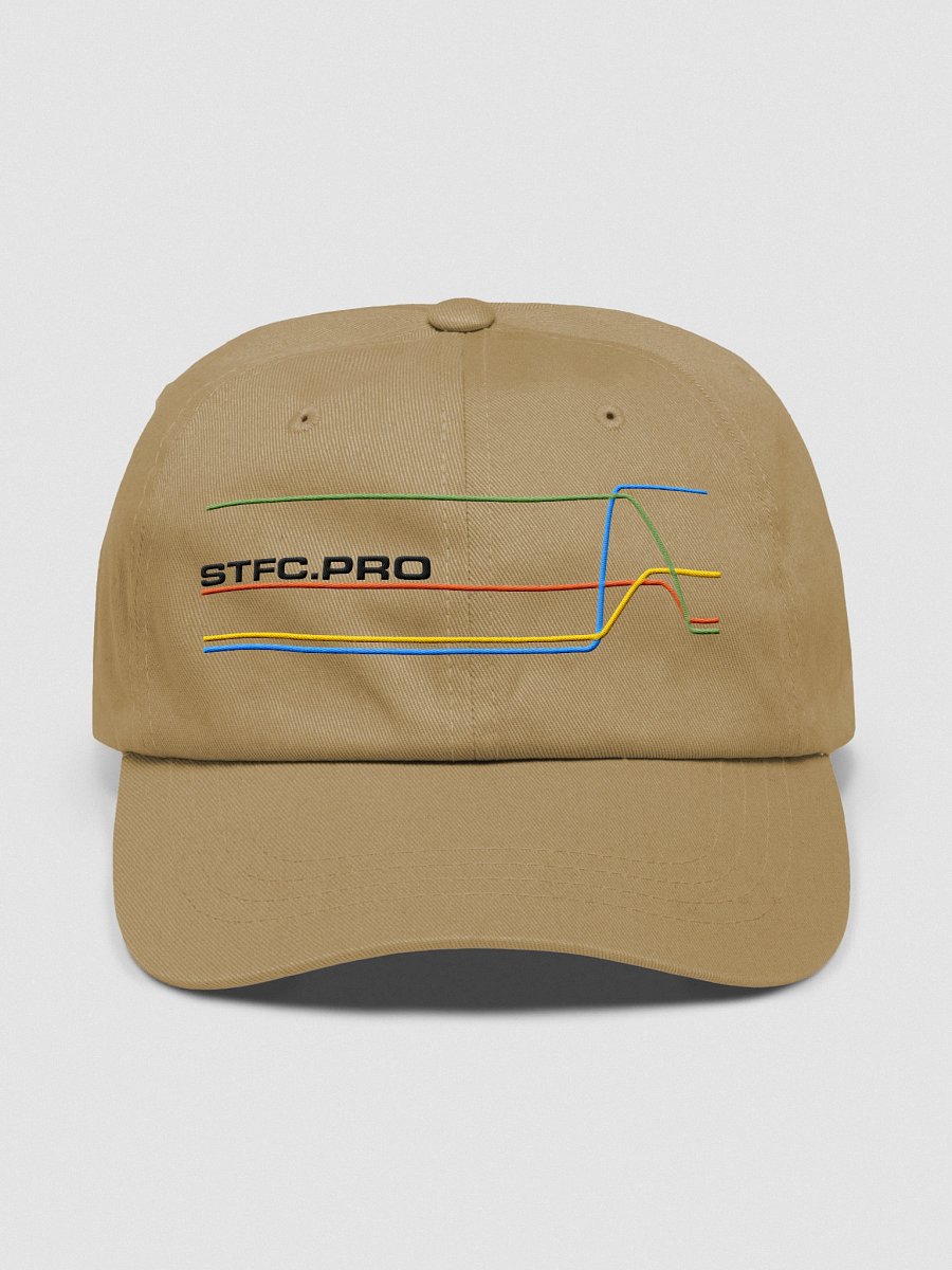 80s inspired STFC.PRO graph lines cap - Dark product image (1)