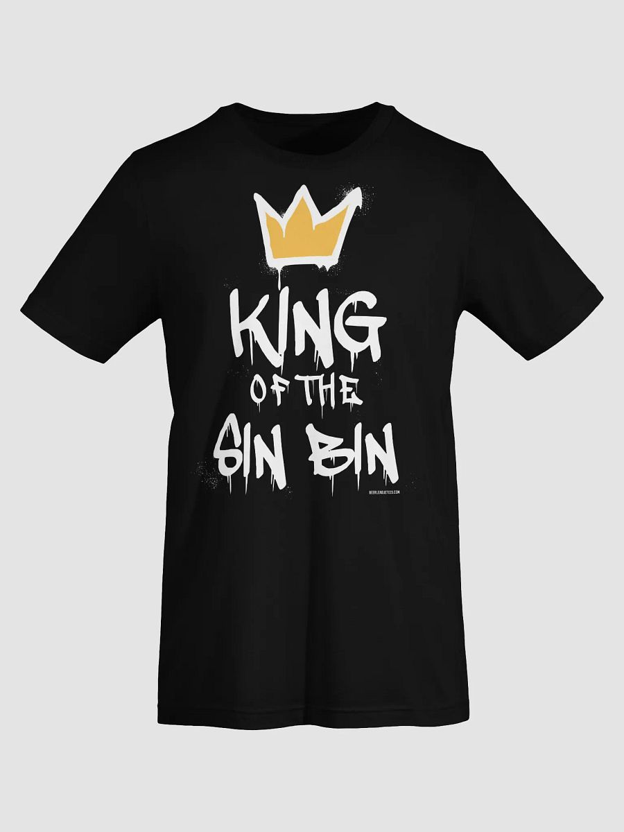 Funny Hockey T-Shirt - King of the Sin Bin - Beer League Hockey Shirt for Men - Gift for Hockey Players Who Can't Stop Taking Penalties product image (8)