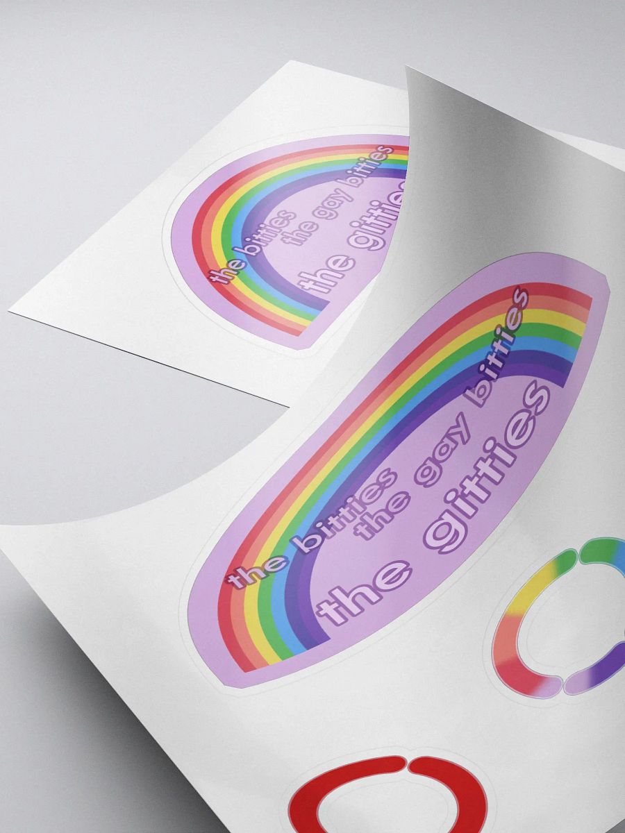 Gay Bitties: Detroit Become Gay Sticker Sheet product image (4)