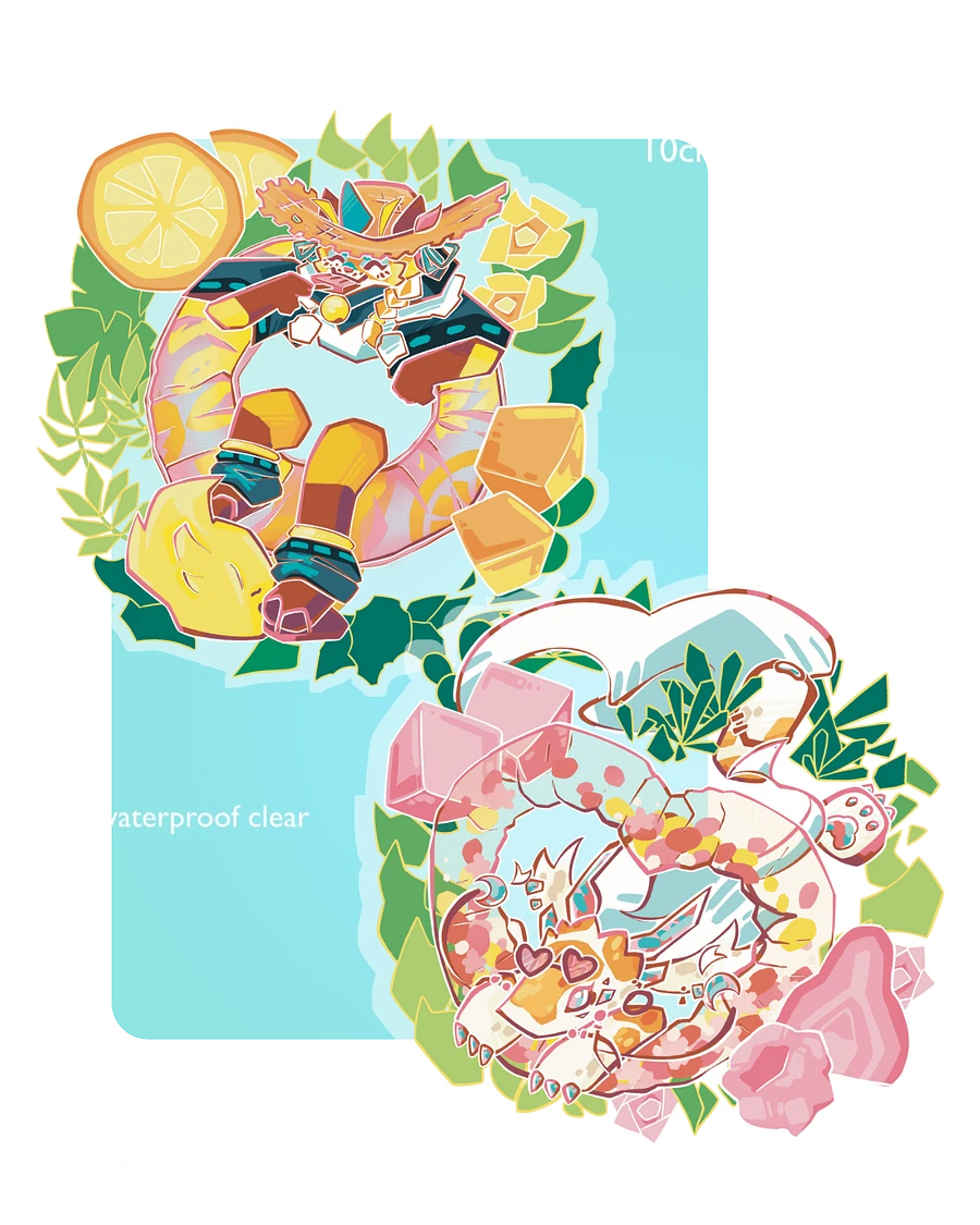 Summer Fun Clear Stickers product image (1)