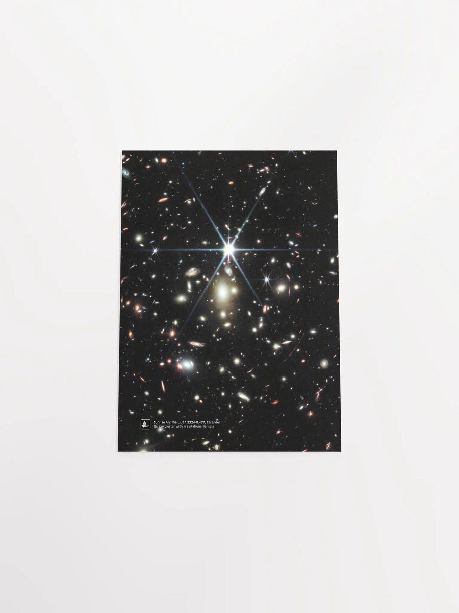 Sunrise Arc, WHL-J24.3324-8.477, Earendel (James Webb/JWST) — space poster product image (9)