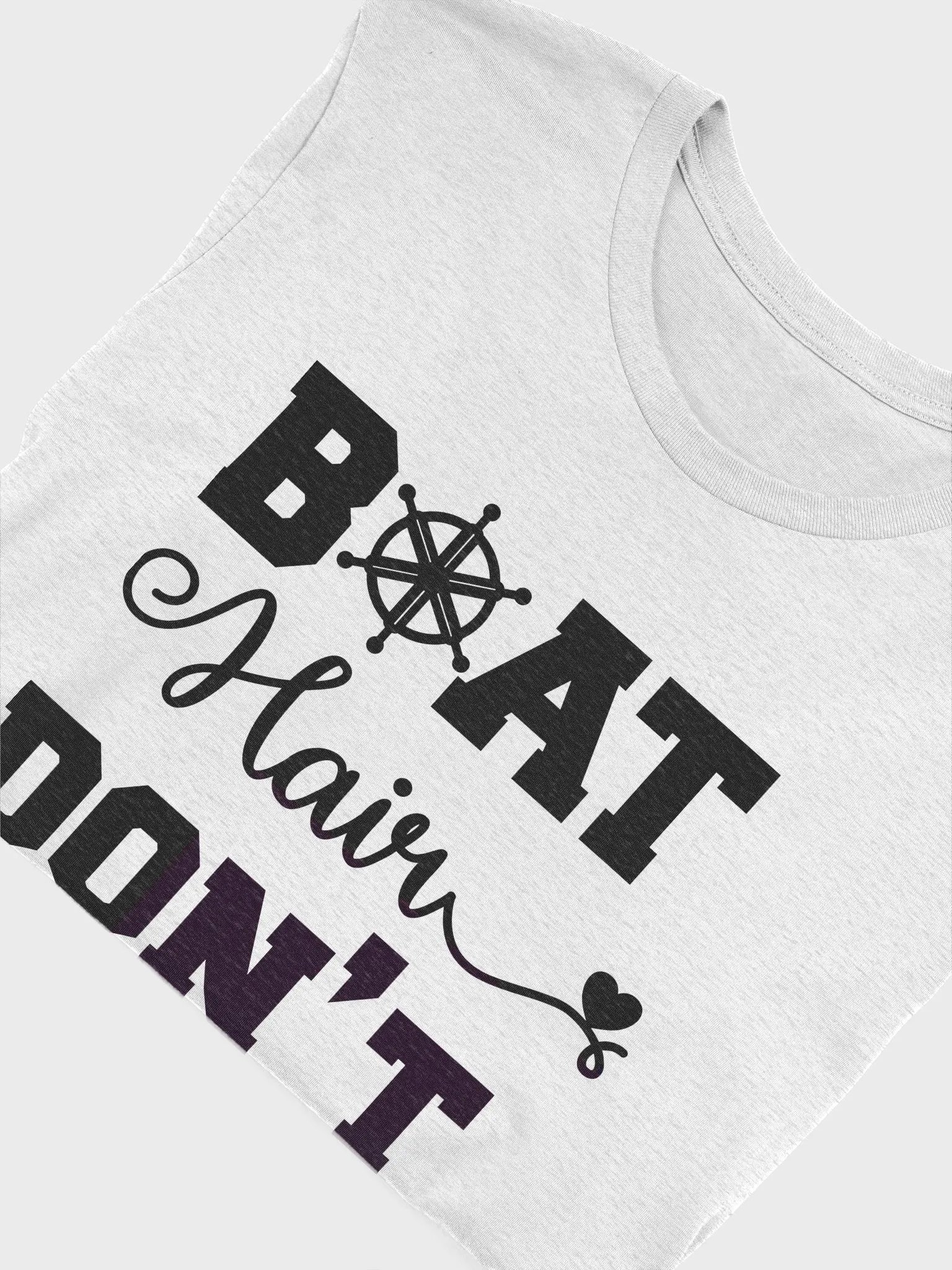 Boat Hair, Don't Care!! Bella+Canvas 3001 Unisex Tshirt (seven colors!) product image (4)