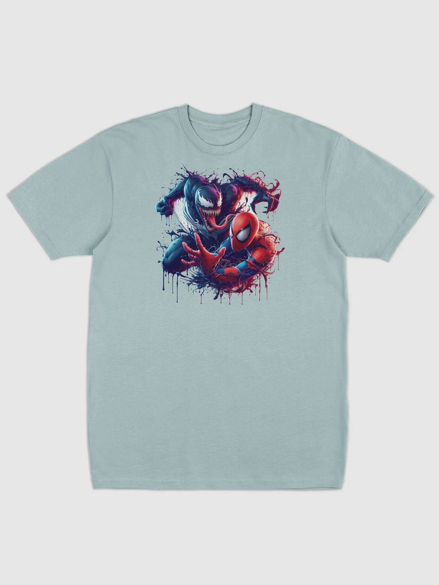 Spiderman & Venom v1 - Cotton Heritage Men's Premium Heavyweight Tee product image (1)