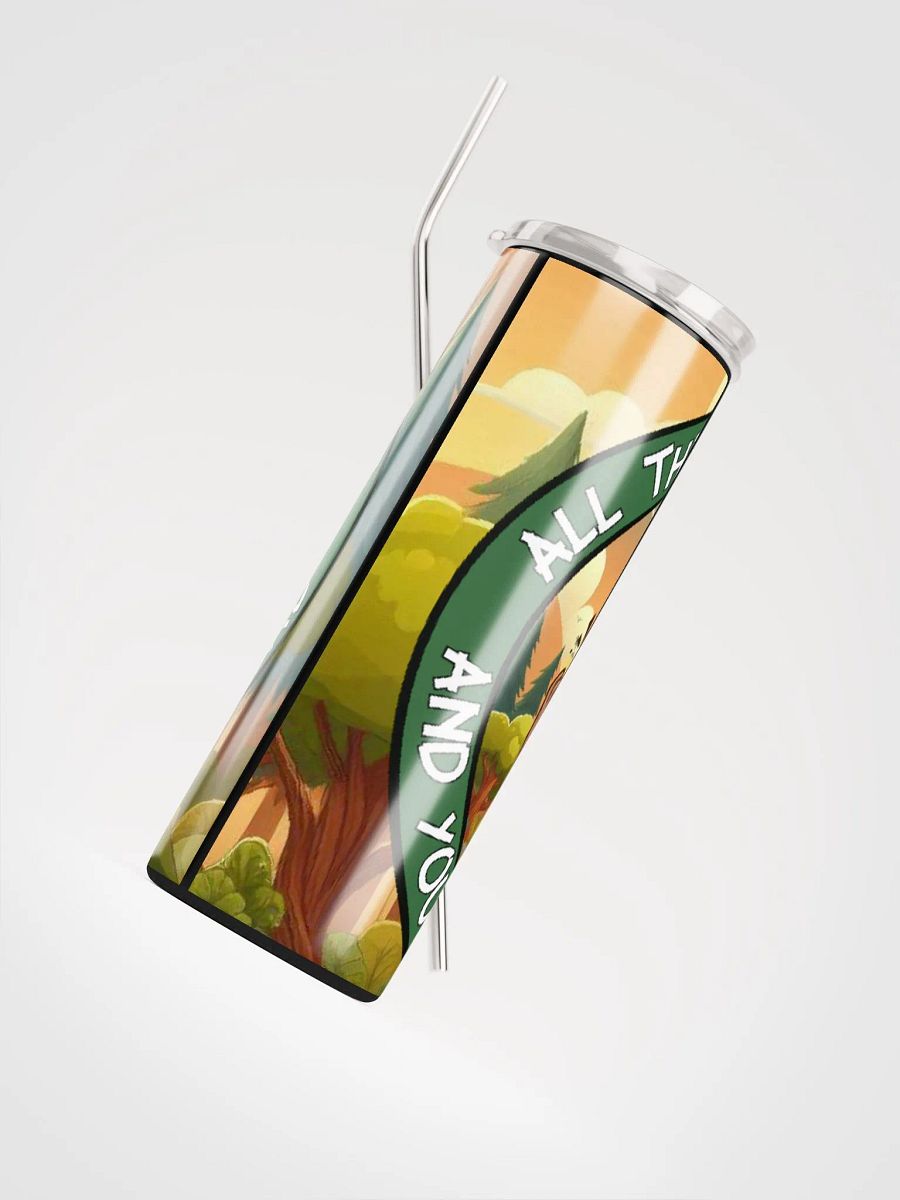 Jay- Can't Read Stainless Steel Tumbler with Straw product image (8)