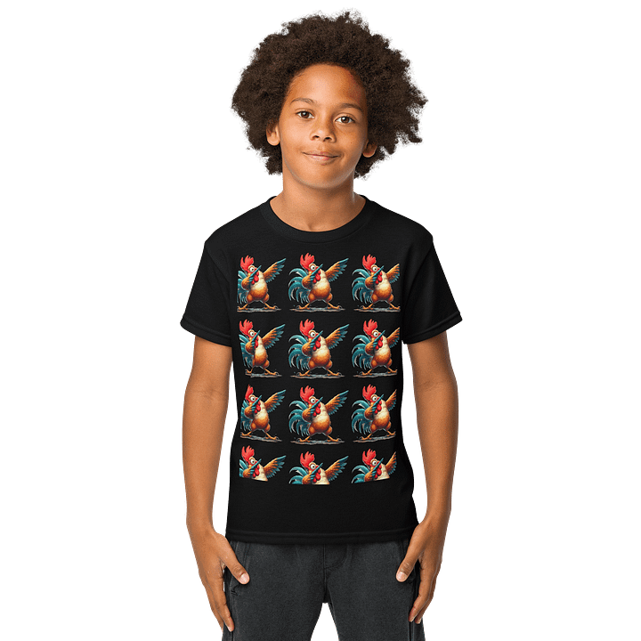 Colorful Rooster Kids Sports Tee product image (1)