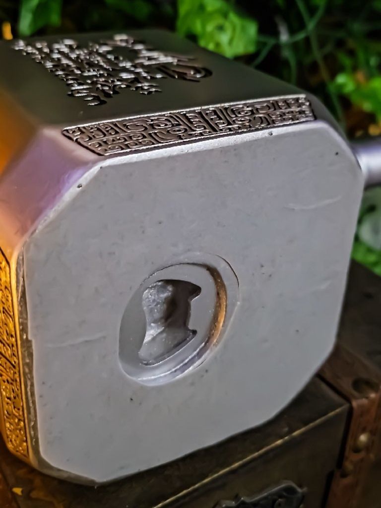The Armored Kingdom Silver Battle Hammer Of The Gods Mug product image (5)