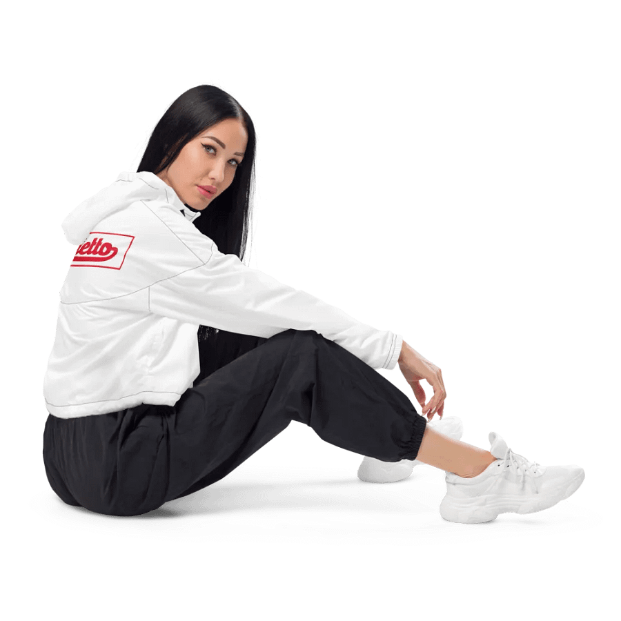 BulleTto Red-Underline Women's Windbreaker product image (5)