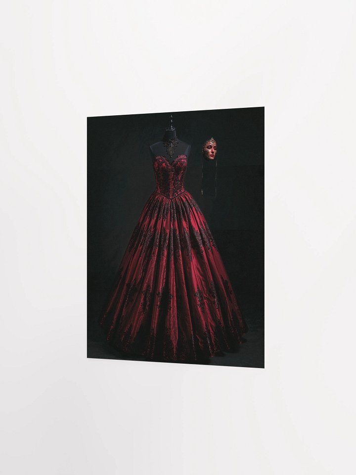 The Crimson Masquerade Matte Poster product image (12)