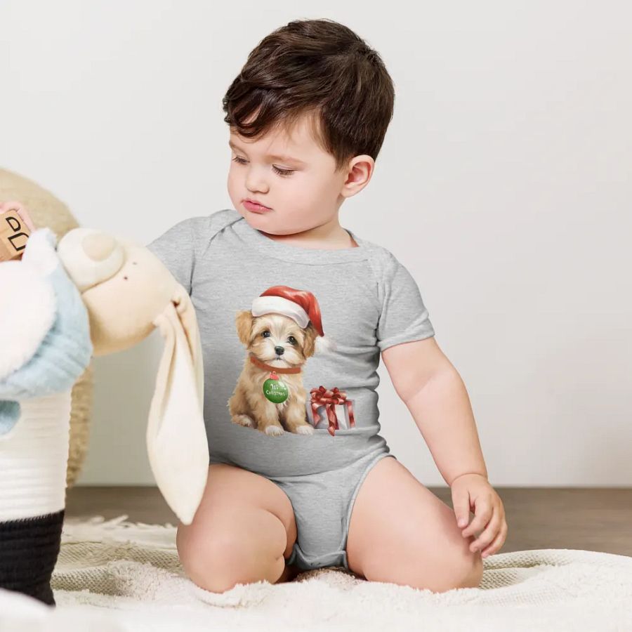 Santa Paws 1st Christmas Onesie product image (44)