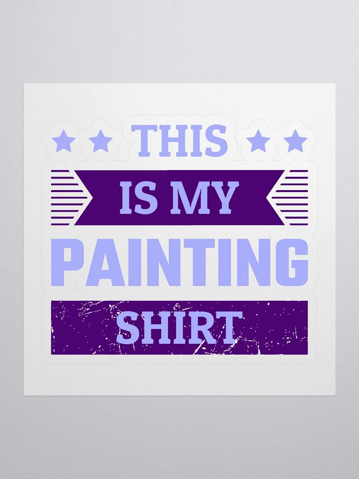 THIS IS MY PAINTING SHIRT product image (1)